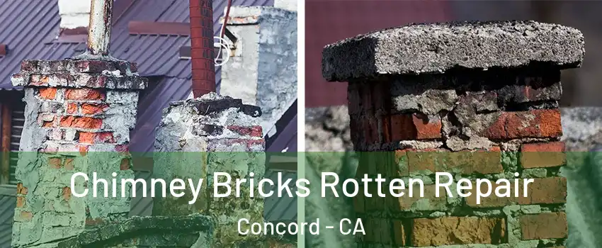  Chimney Bricks Rotten Repair Concord - CA