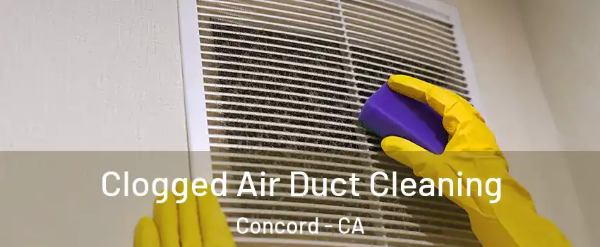  Clogged Air Duct Cleaning Concord - CA
