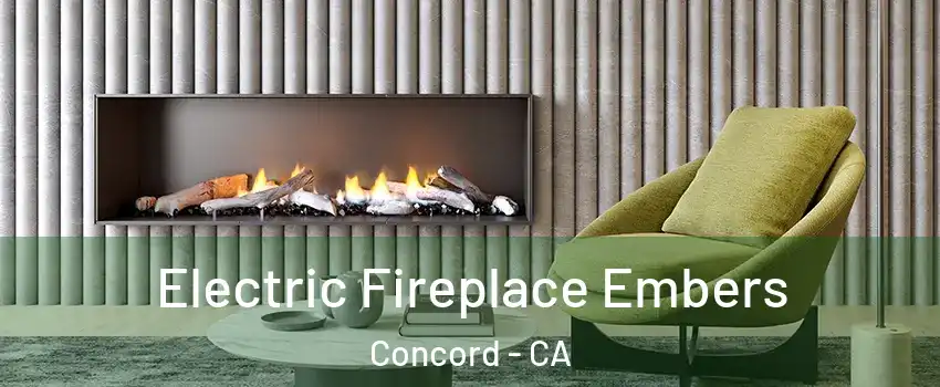  Electric Fireplace Embers Concord - CA