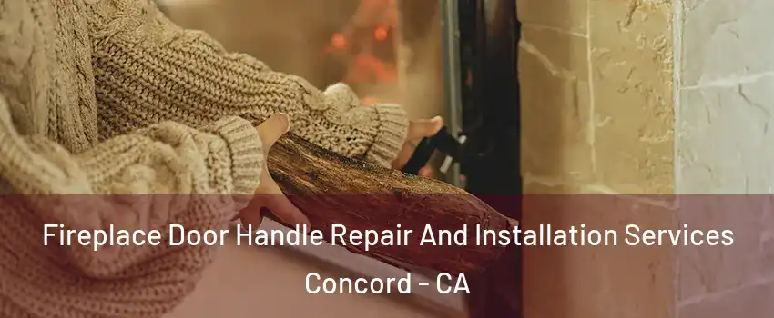  Fireplace Door Handle Repair And Installation Services Concord - CA
