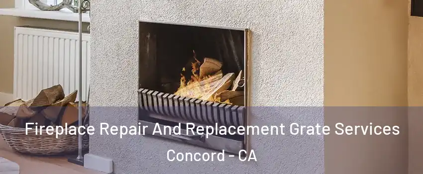  Fireplace Repair And Replacement Grate Services Concord - CA
