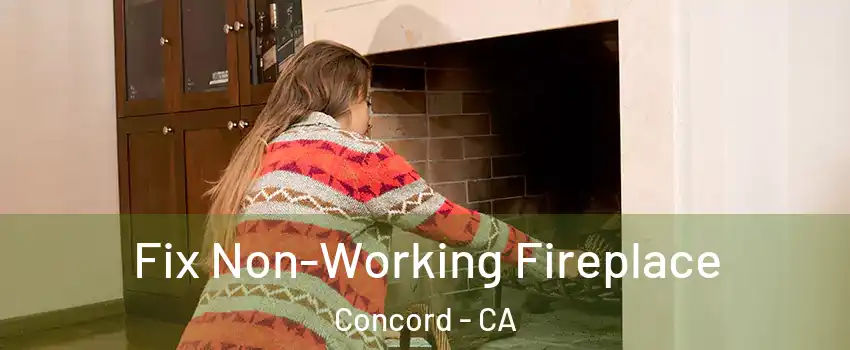  Fix Non-Working Fireplace Concord - CA