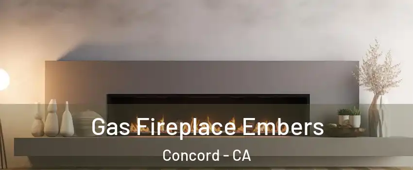  Gas Fireplace Embers Concord - CA