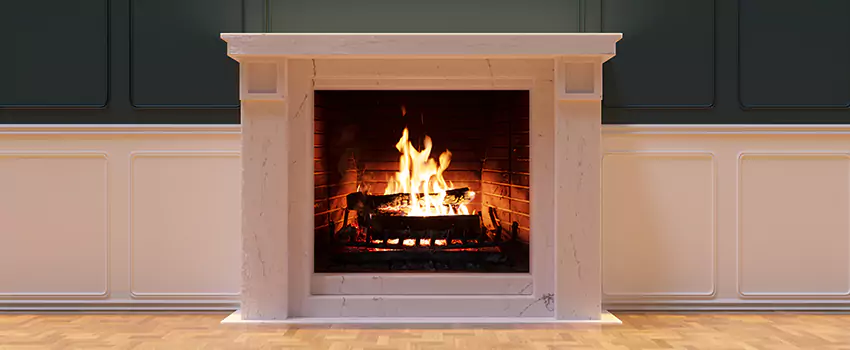 Open Flame Wood-Burning Fireplace Installation Services in Concord, California