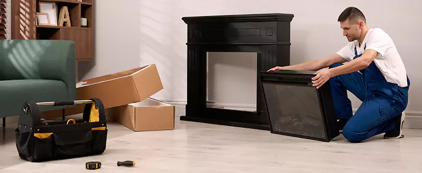 Old Rusted Metal Fireplace Repair And Replacement in Concord, CA